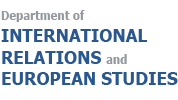 Department of International Relations and European Studies
